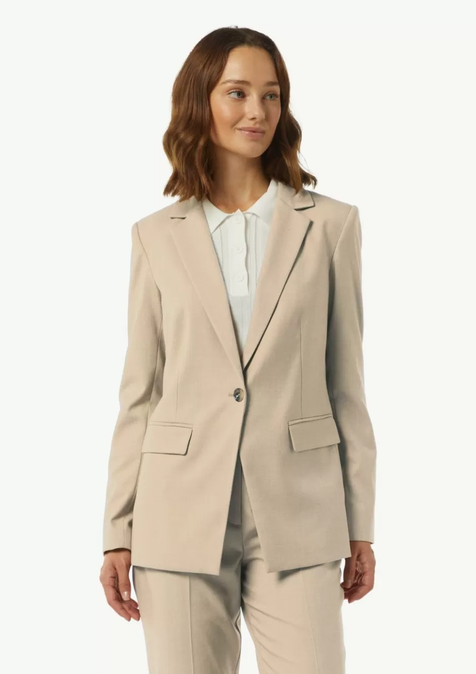 Comma Antaillierter Blazer mit Twillstruktur< Blazer