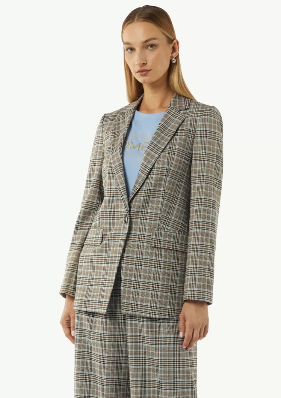 Comma Antaillierter Karo-Blazer< Nachhaltige Styles | Blazer