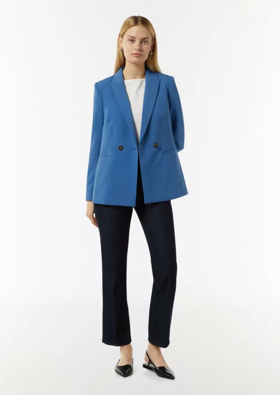 Comma Antaillierter Twill-Blazer< Nachhaltige Styles | Blazer