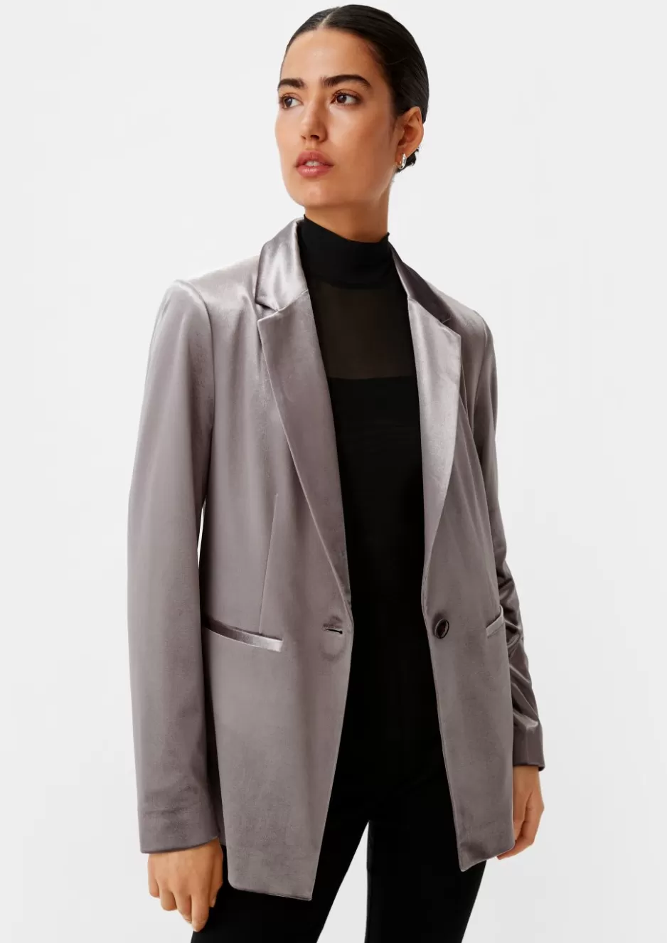 Comma Blazer aus Samt< Season Specials | Blazer