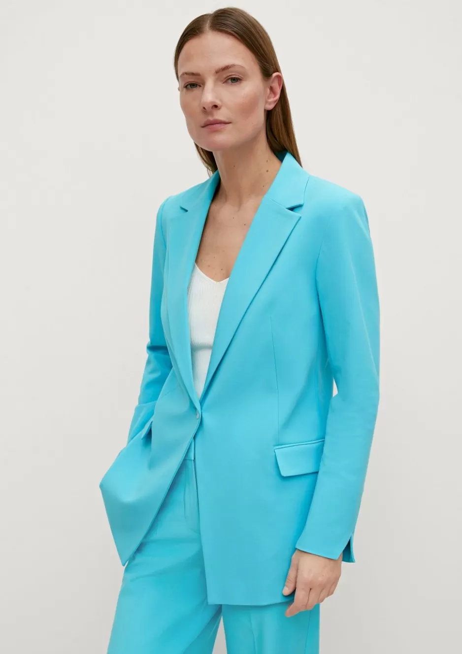 Comma Blazer aus Twill< Hosenanzüge | Blazer