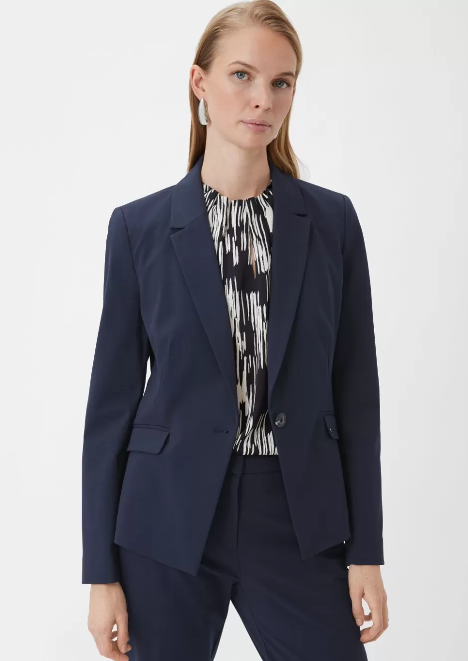 Comma Blazer aus Viskosemix< Blazer