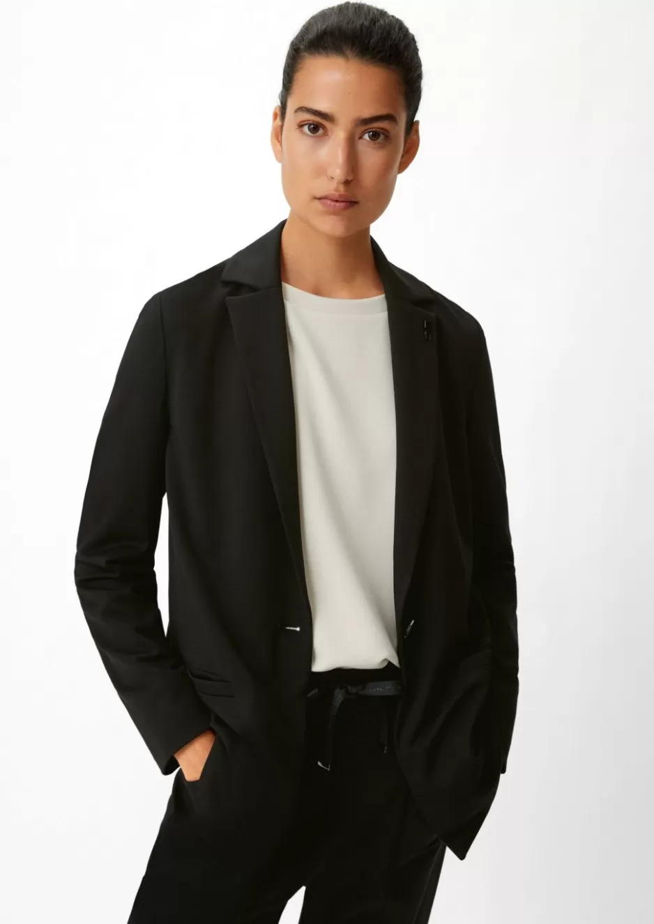 Comma Blazer aus Viskosemix< Blazer