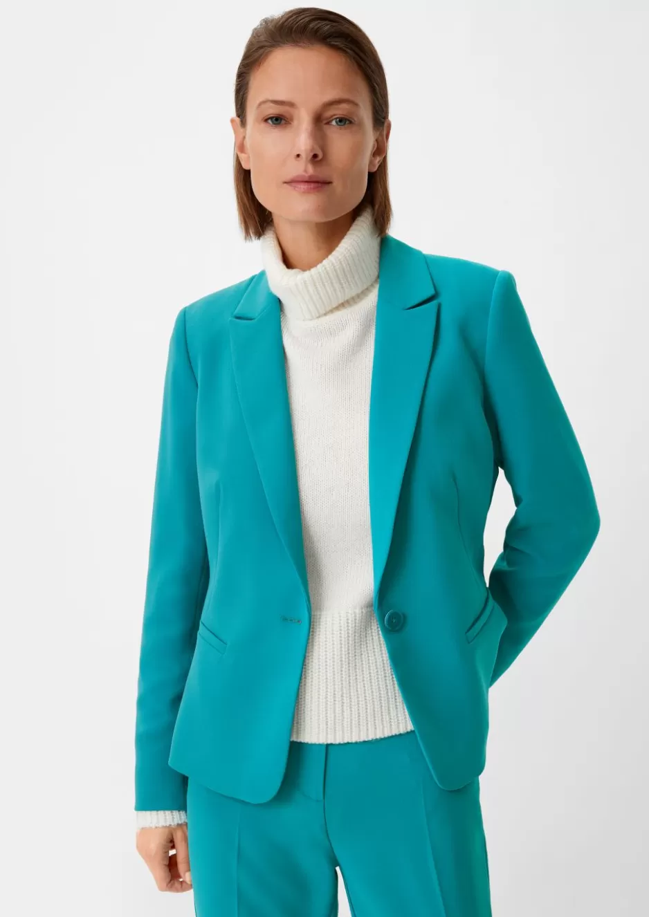 Comma Blazer mit Crêpestruktur< Nachhaltige Styles | Blazer