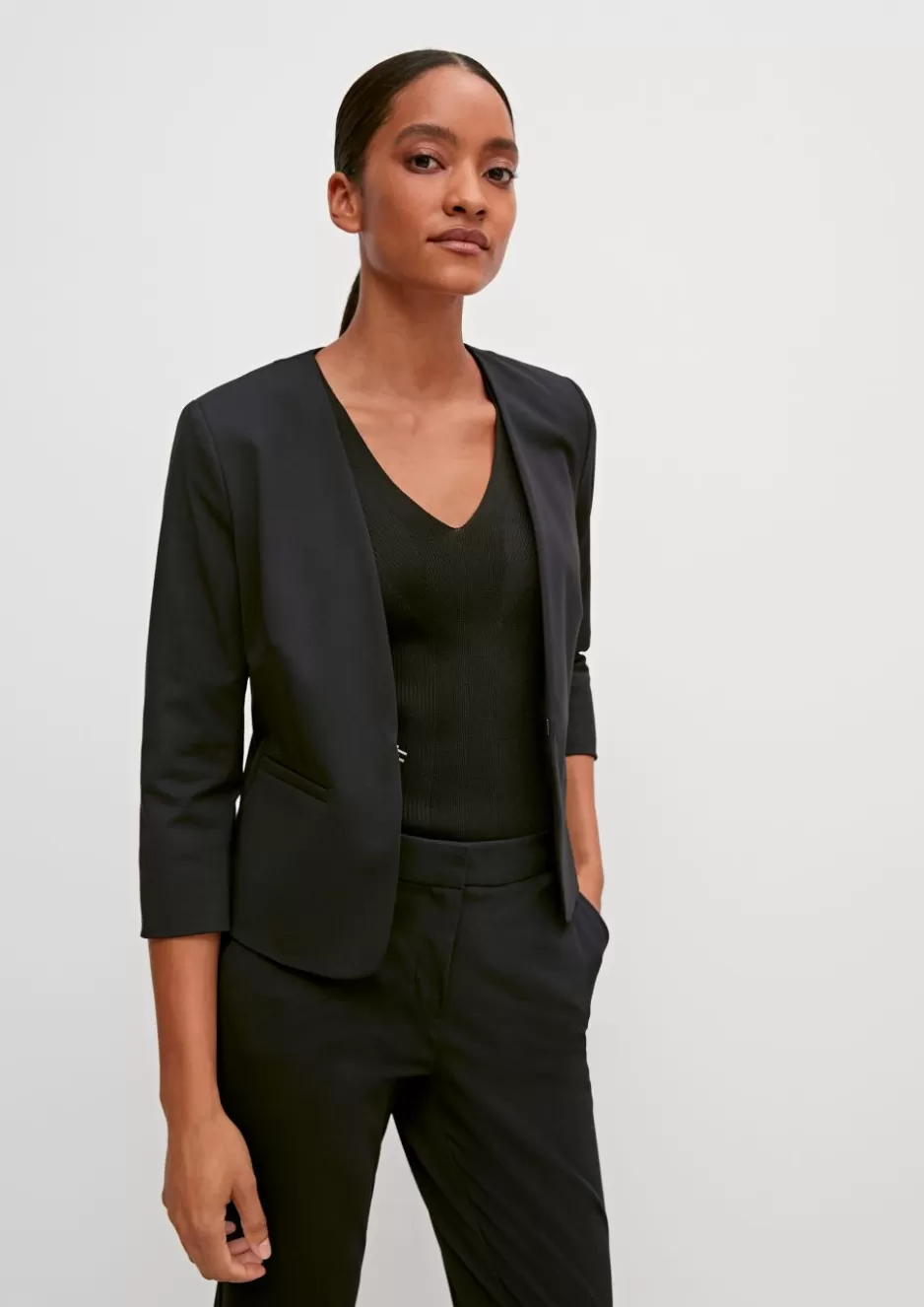 Comma Blazer mit kurzem Schnitt< Hosenanzüge | Blazer