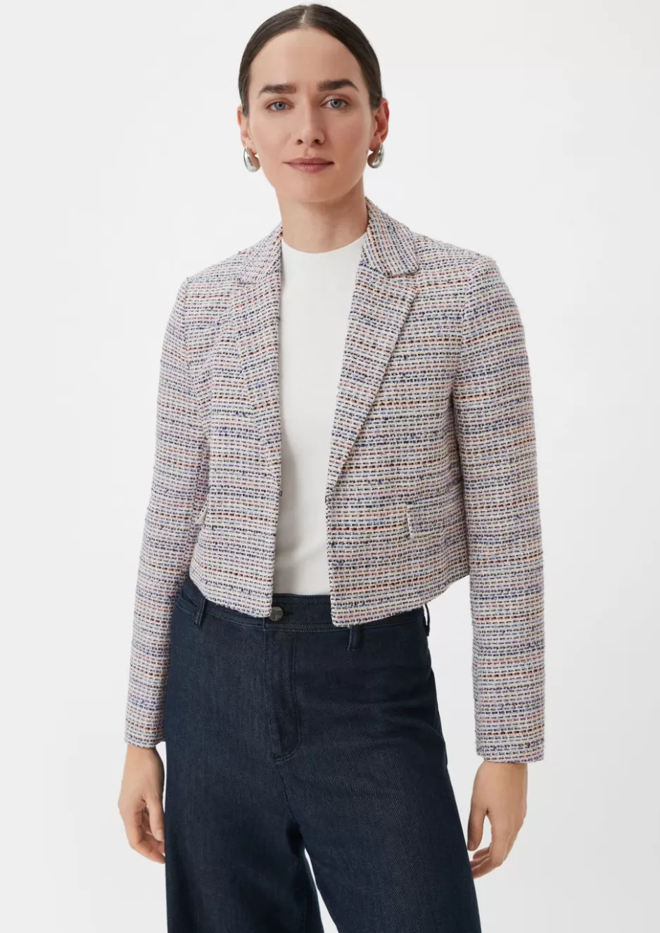 Comma Blazer mit Strickmuster< Blazer