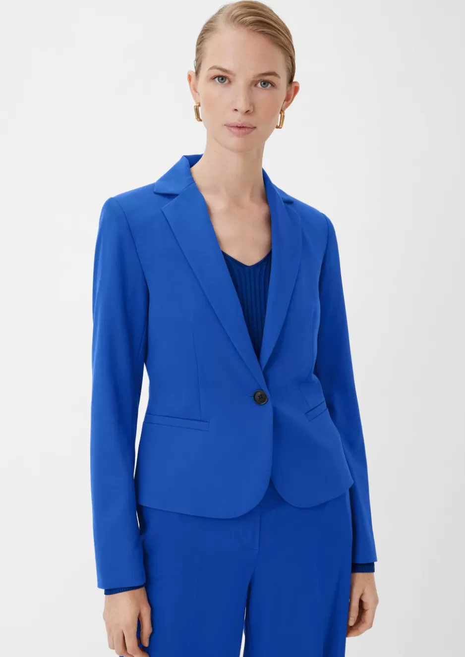 Comma Blazer mit taillierter Passform< Nachhaltige Styles | Blazer