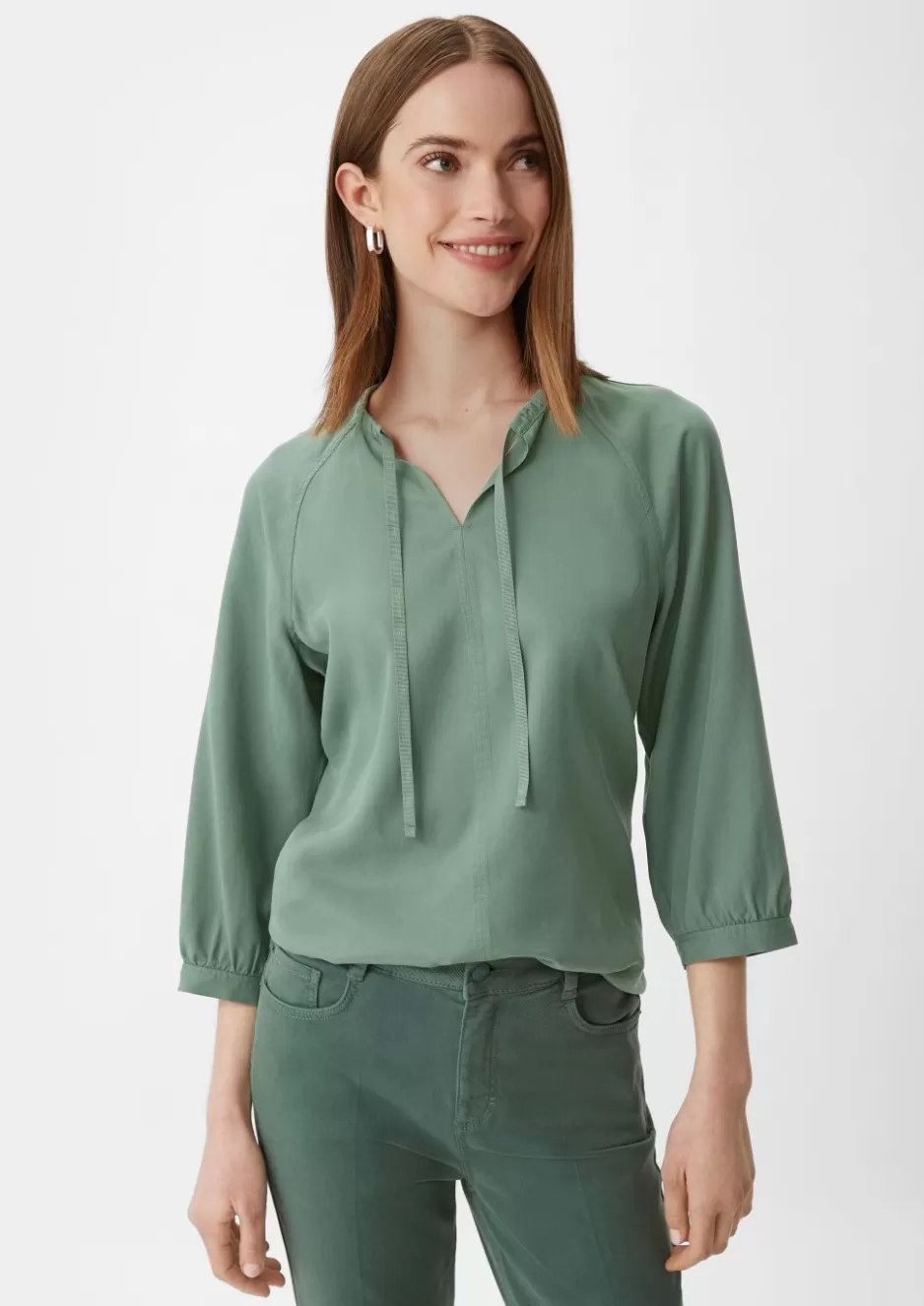 Comma Bluse mit Raglan-Ärmeln< Nachhaltige Styles | Blusen