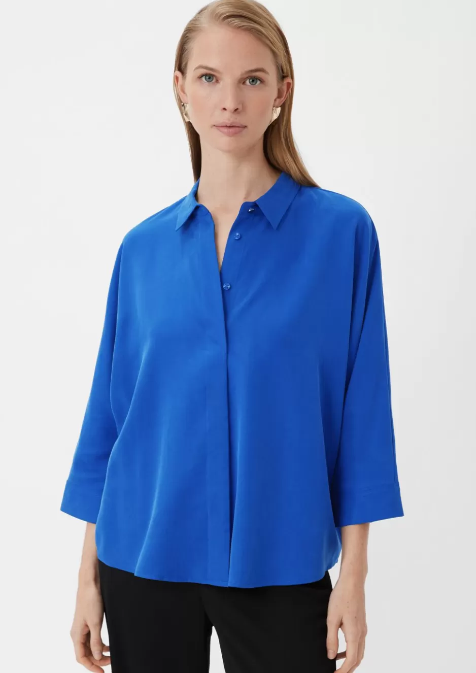 Comma Bluse mit 3/4-Ärmeln< Blusen