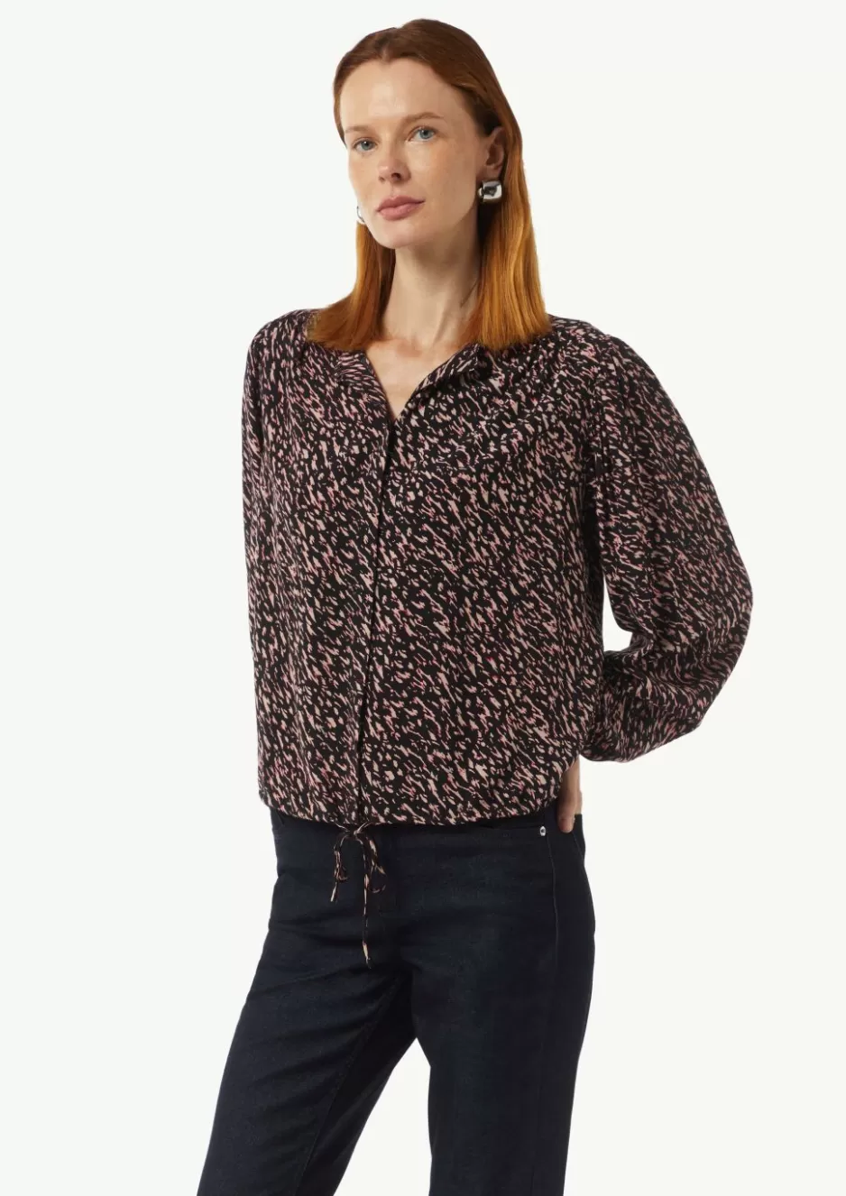 Comma Crêpe-Bluse aus Viskose< Nachhaltige Styles | Blusen