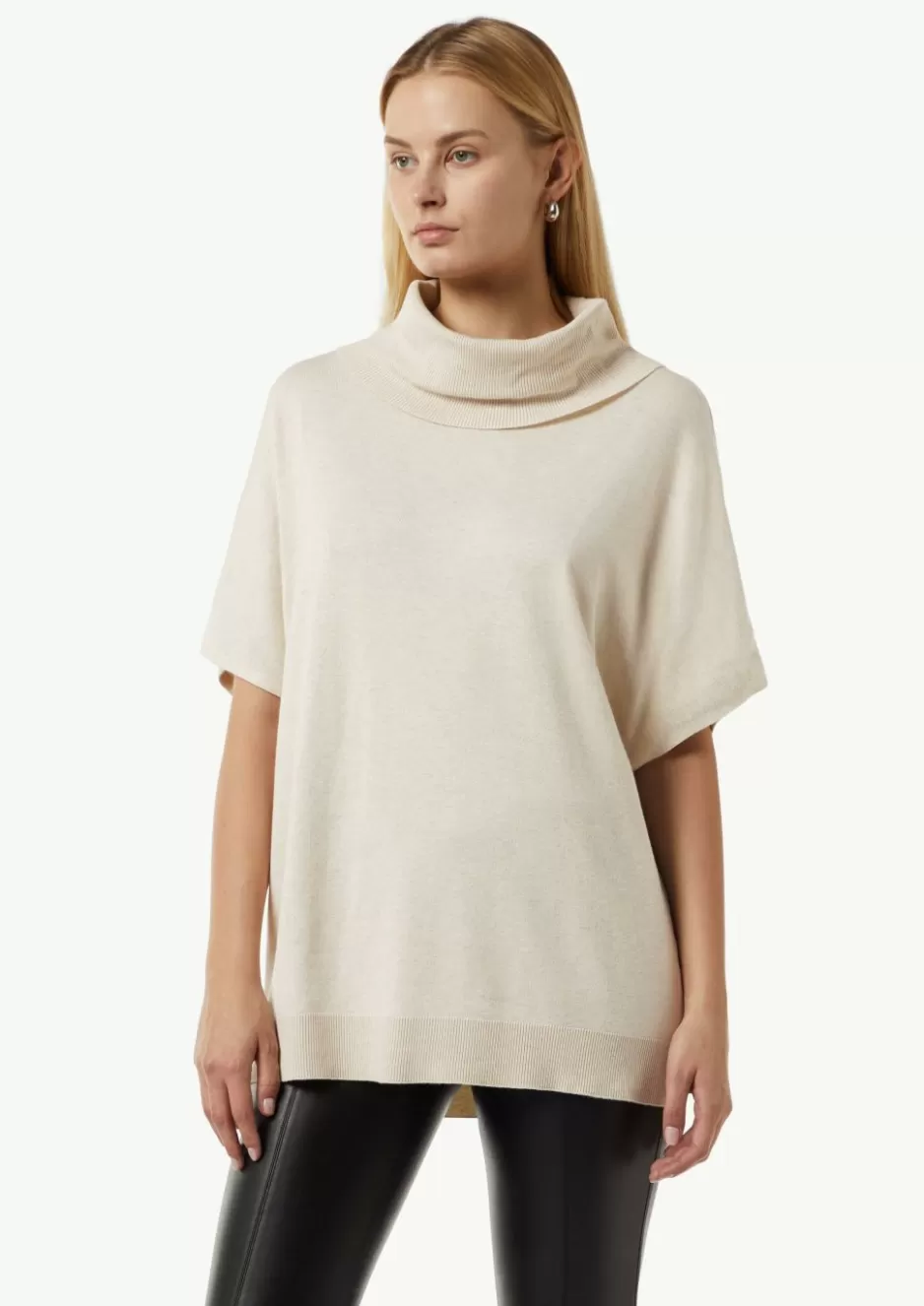 Comma Fein melierter Poncho im Oversized Cut< Nachhaltige Styles | Accessoires