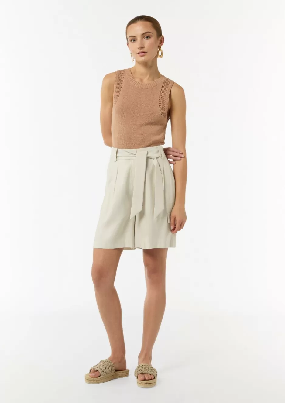 Comma High Waist-Shorts mit Cargotasche< Nachhaltige Styles | Hosen