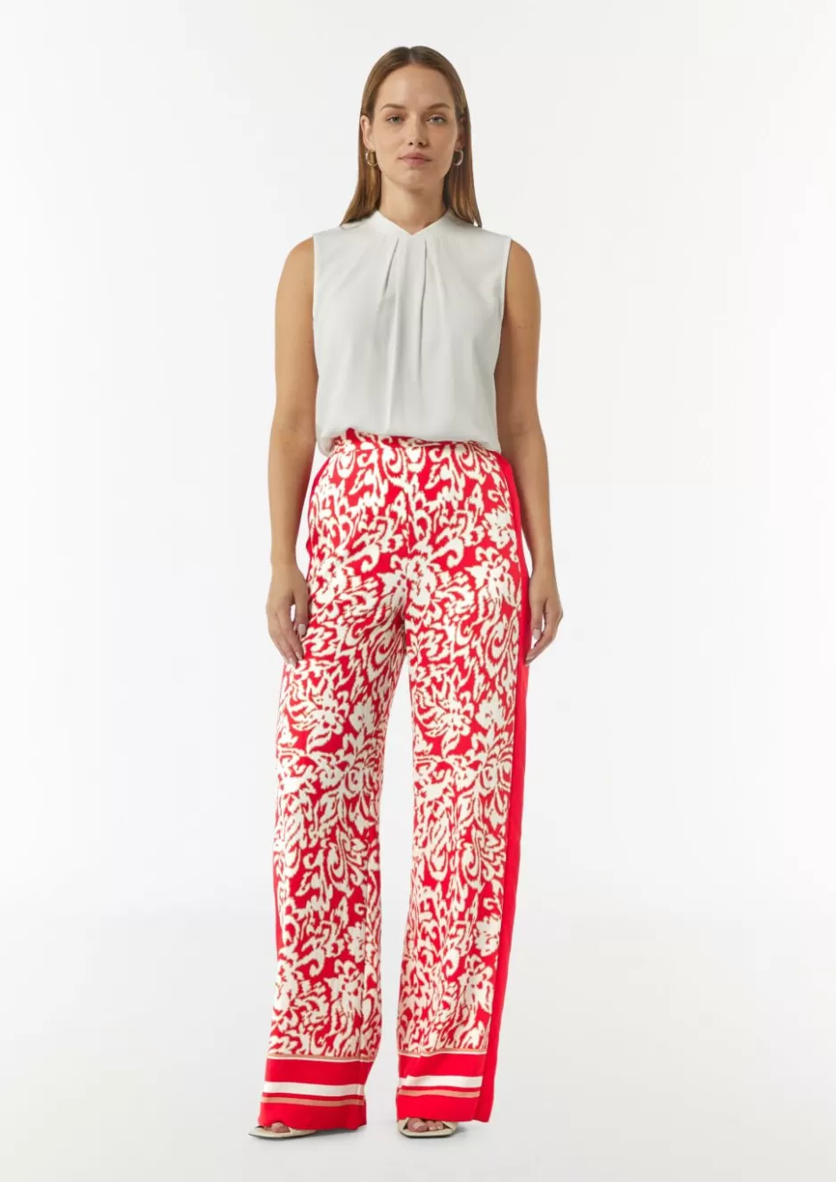 Comma Hose mit All-over-Print< Nachhaltige Styles | Hosen