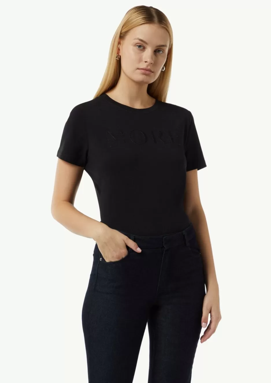 Comma Jersey-Shirt mit Frontprint< Nachhaltige Styles | Shirts & Tops