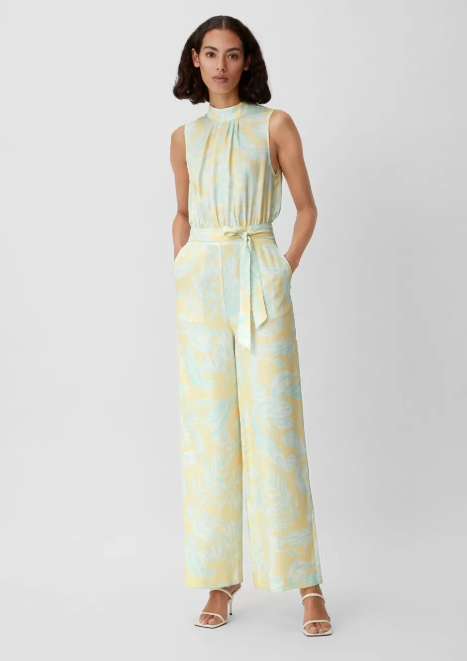 Comma Jumpsuit mit Allover-Print< Jumpsuits