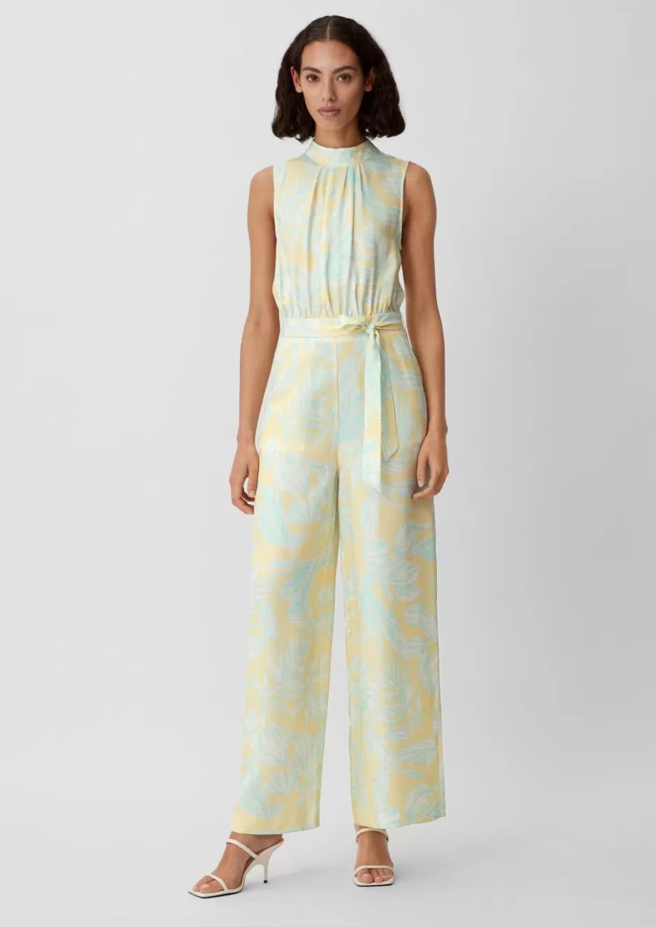 Comma Jumpsuit mit Allover-Print< Jumpsuits