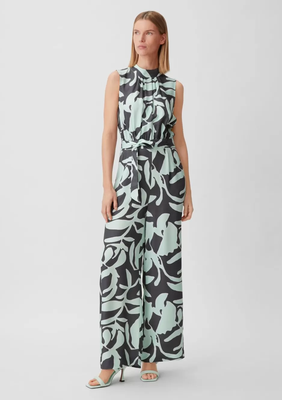 Comma Jumpsuit mit Allover-Print< Jumpsuits