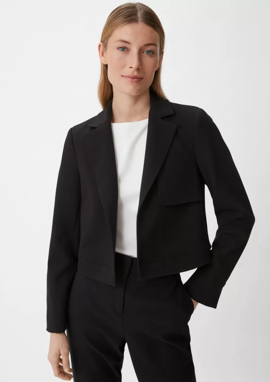 Comma Kurzer Blazer aus Viskosemix< Season Specials | Blazer