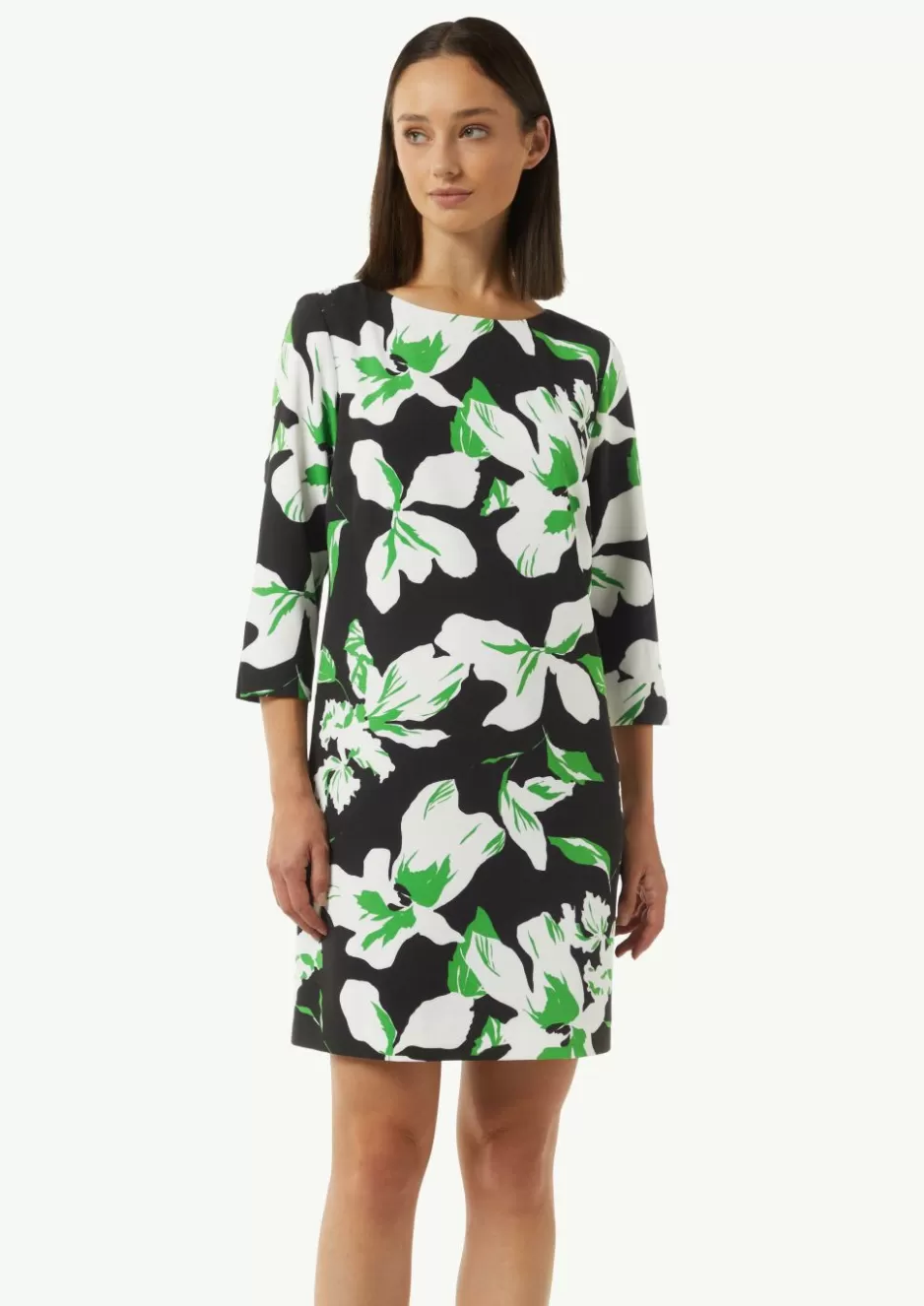 Comma Kurzes Kleid mit All-over-Print< Kleider | Season Specials