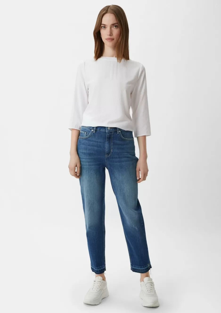 Comma Mom fit: Jeans mit Waschung< Nachhaltige Styles | Jeans