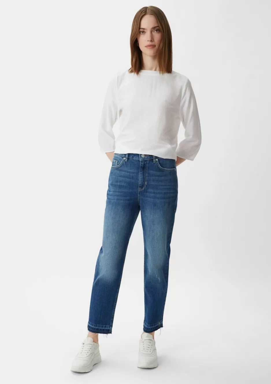 Comma Mom fit: Jeans mit Waschung< Nachhaltige Styles | Jeans