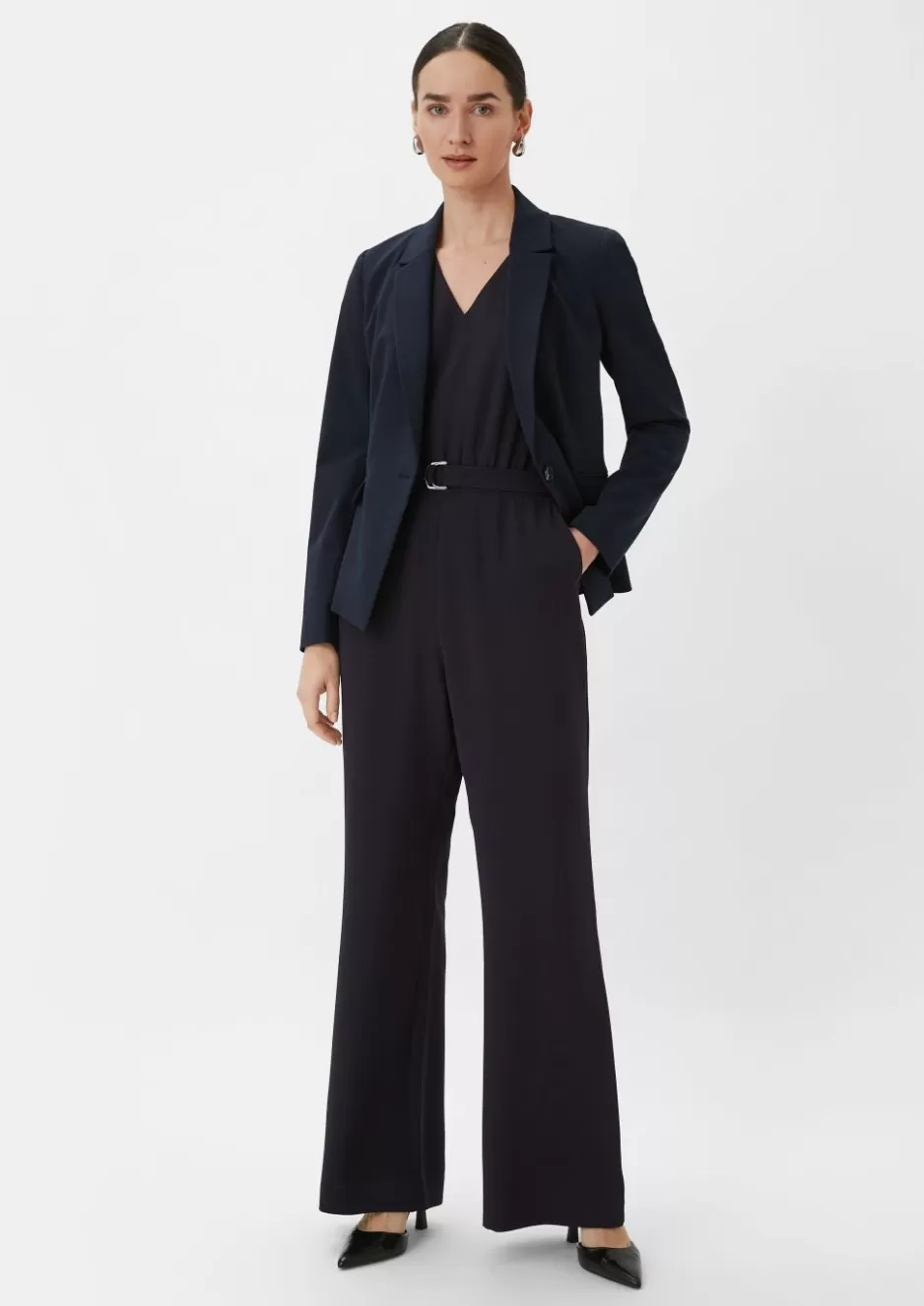 Comma Overall mit integriertem Gürtel< Season Specials | Jumpsuits