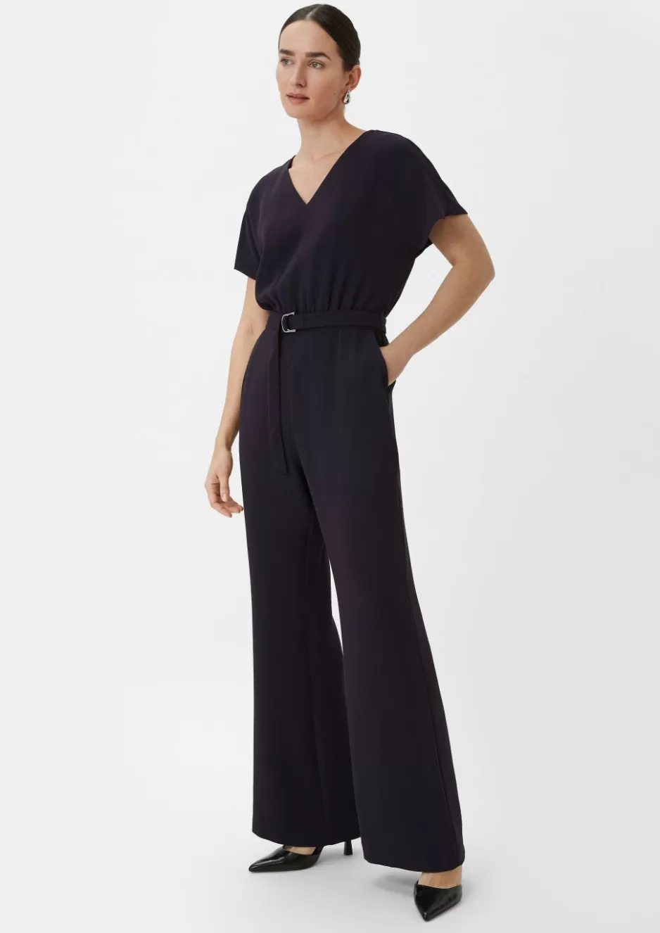 Comma Overall mit integriertem Gürtel< Season Specials | Jumpsuits