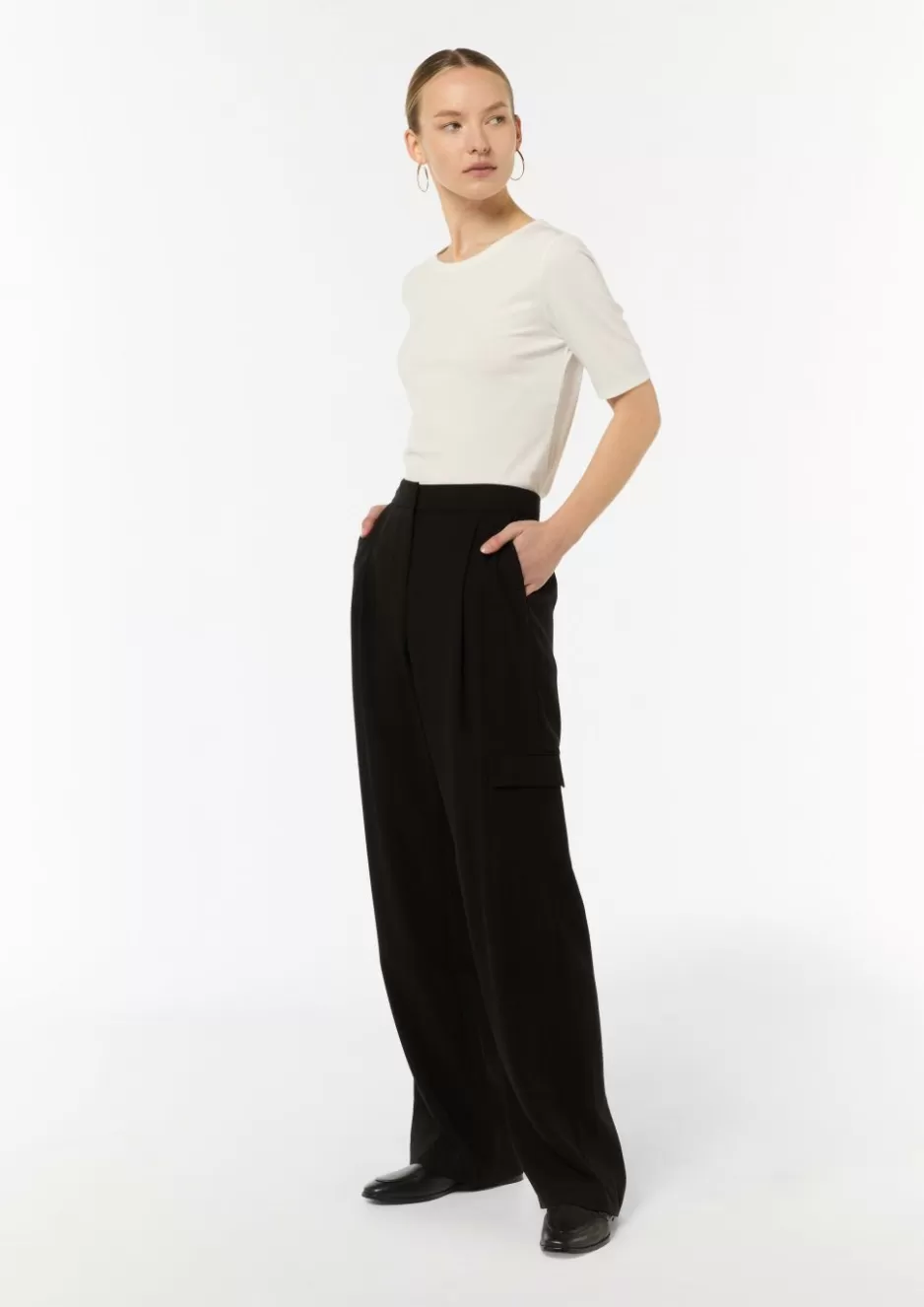 Comma Regular: Hose aus Viskosemix< Nachhaltige Styles | Hosen