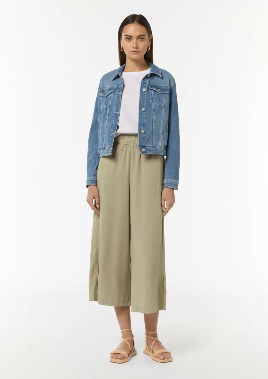 Comma Relaxed: Culotte aus Lyocell< Season Specials | Nachhaltige Styles