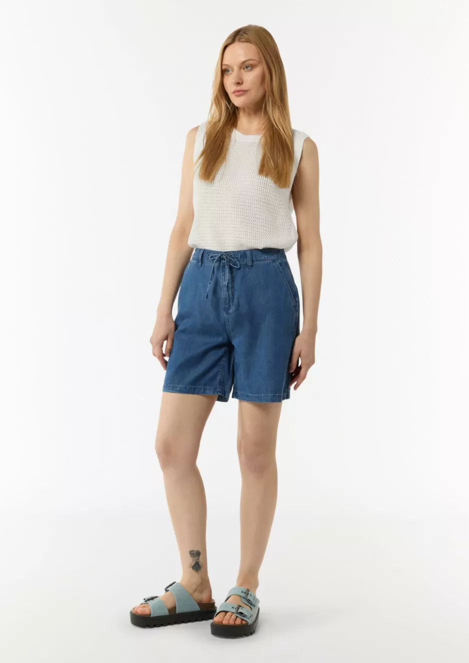 Comma Shorts aus Lyocell< Nachhaltige Styles | Jeans