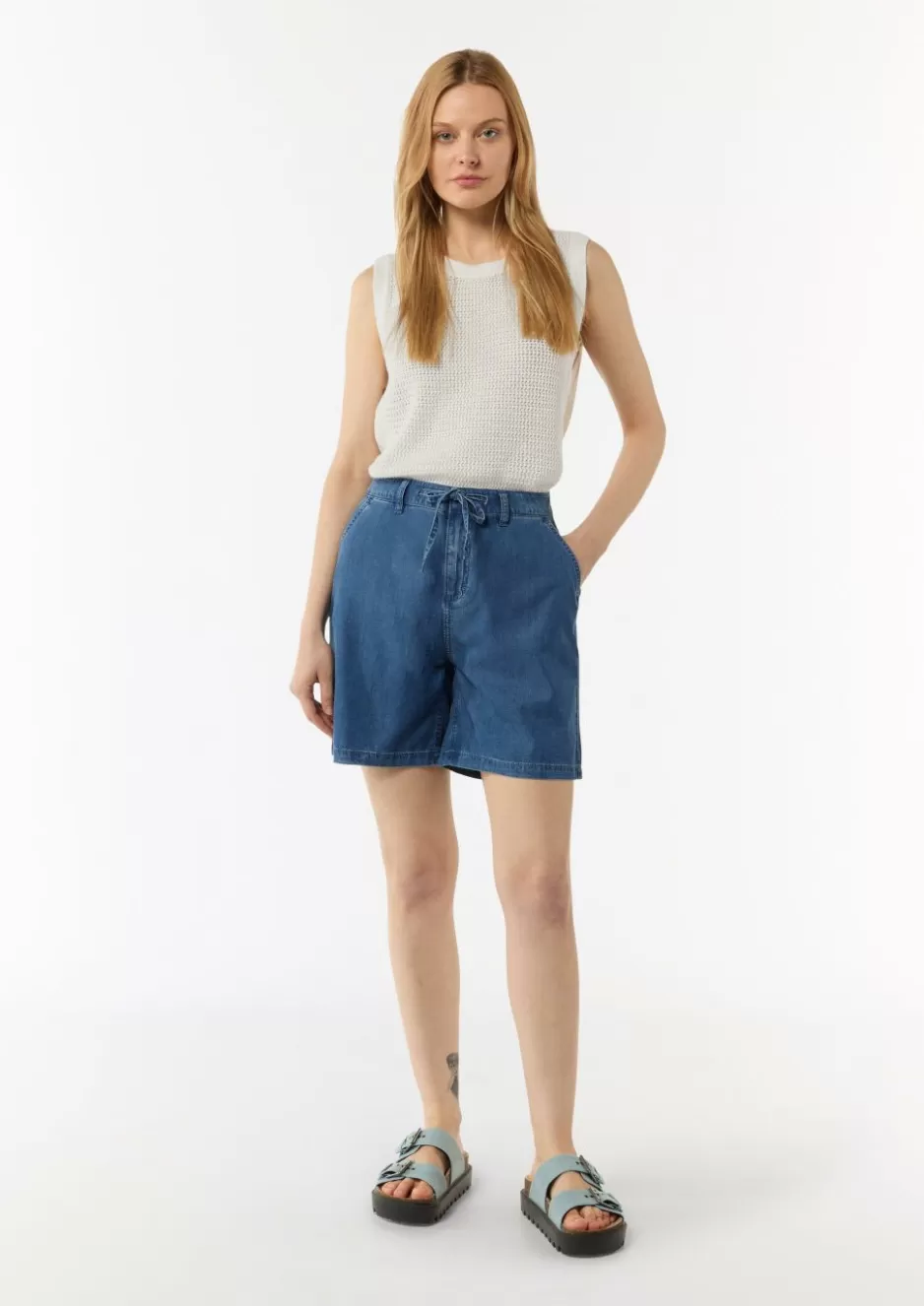 Comma Shorts aus Lyocell< Nachhaltige Styles | Jeans