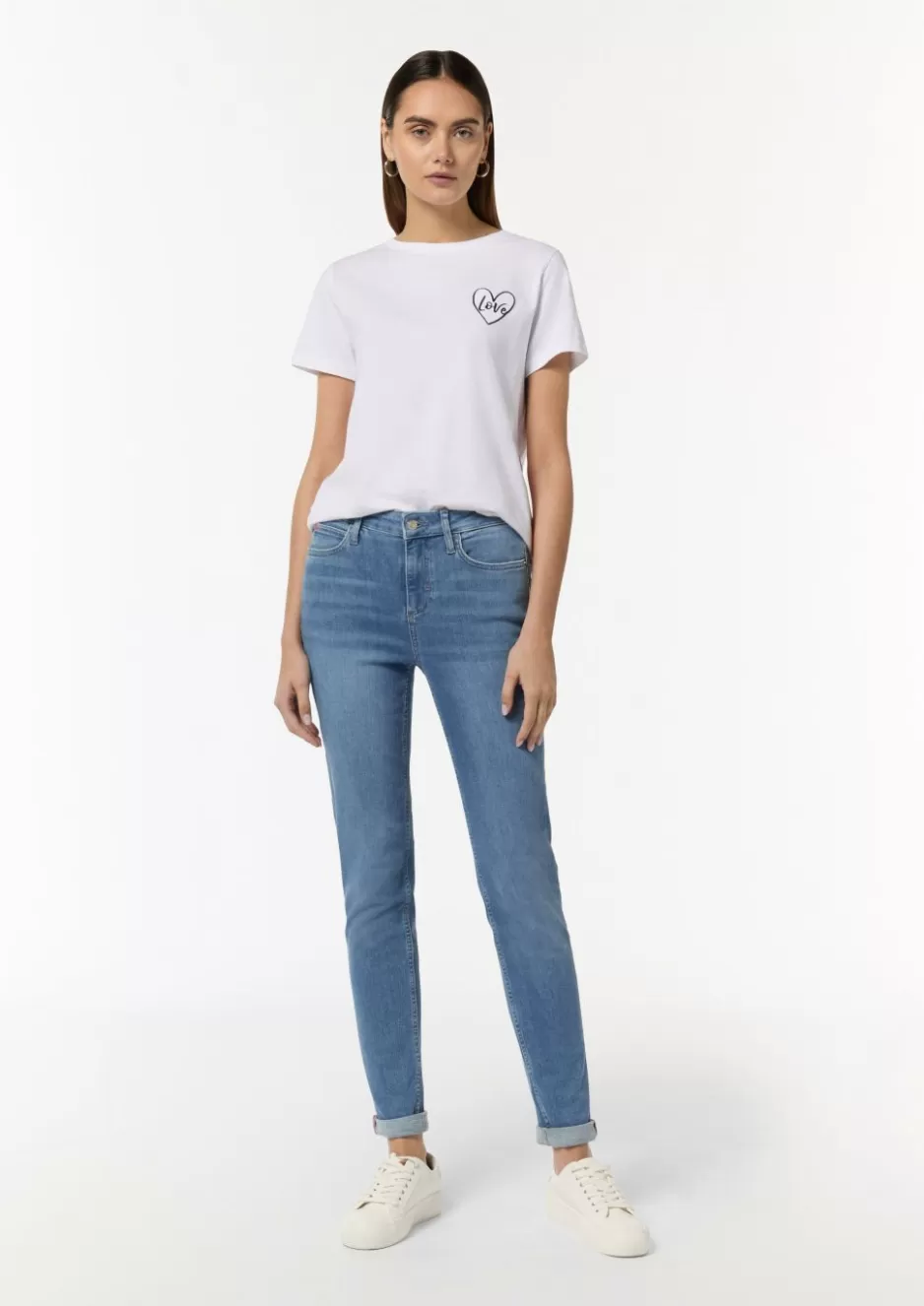 Comma Skinny: Jeans mit Saum zum Aufrollen< Nachhaltige Styles | Jeans