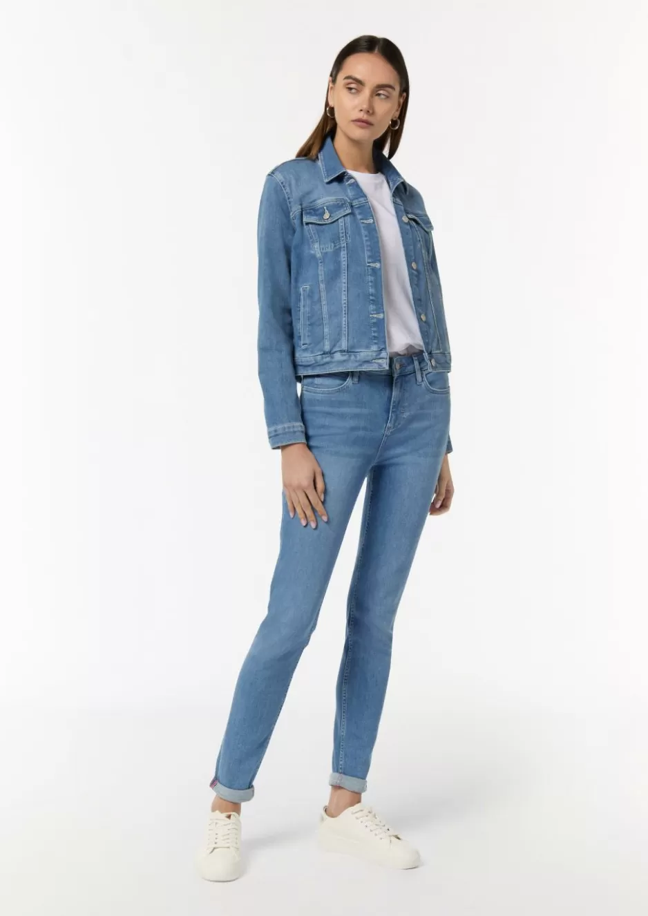 Comma Skinny: Jeans mit Saum zum Aufrollen< Nachhaltige Styles | Jeans