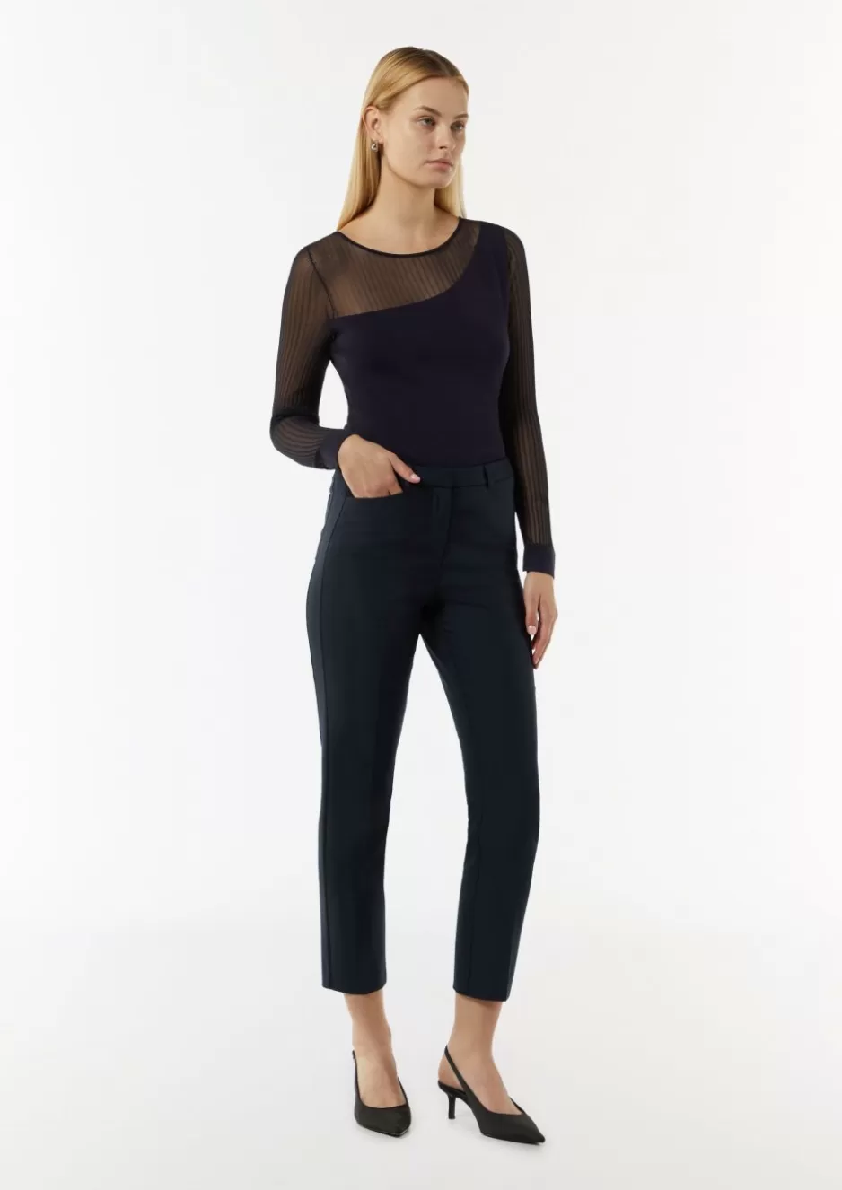 Comma Stretchhose im Slim Fit< Nachhaltige Styles | Hosen