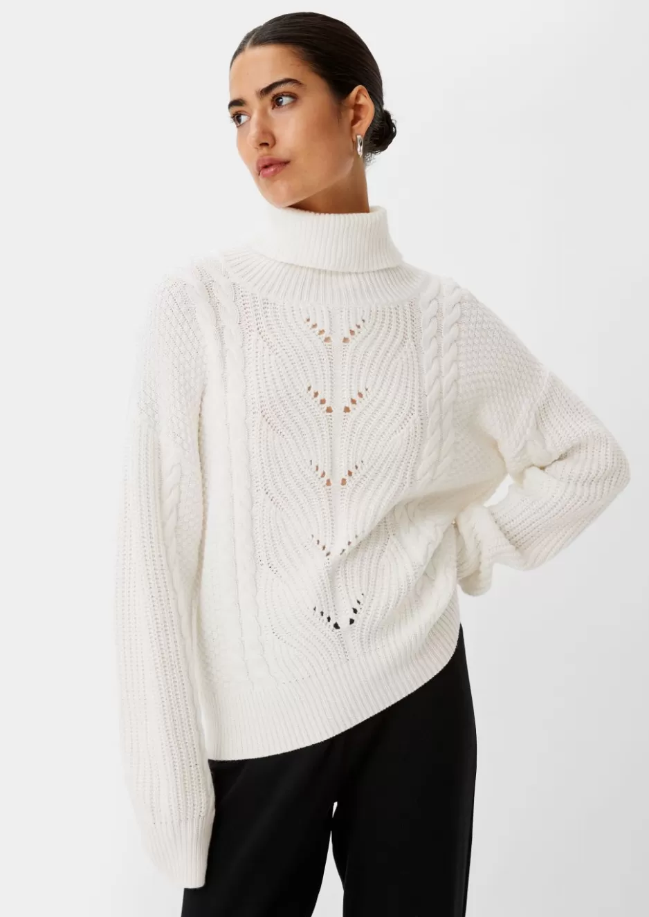 Comma Strickpullover mit Ajour-Muster< Nachhaltige Styles | Season Specials