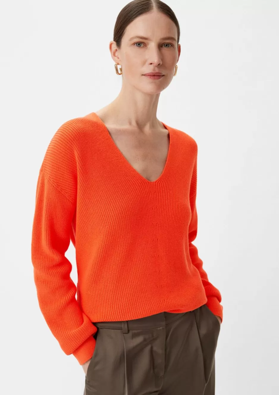 Comma Strickpullover mit Muster-Detail< Season Specials | Nachhaltige Styles