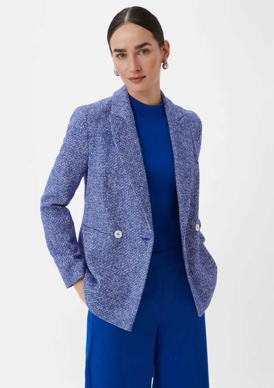 Comma Taillierter Blazer aus Bouclé< Blazer