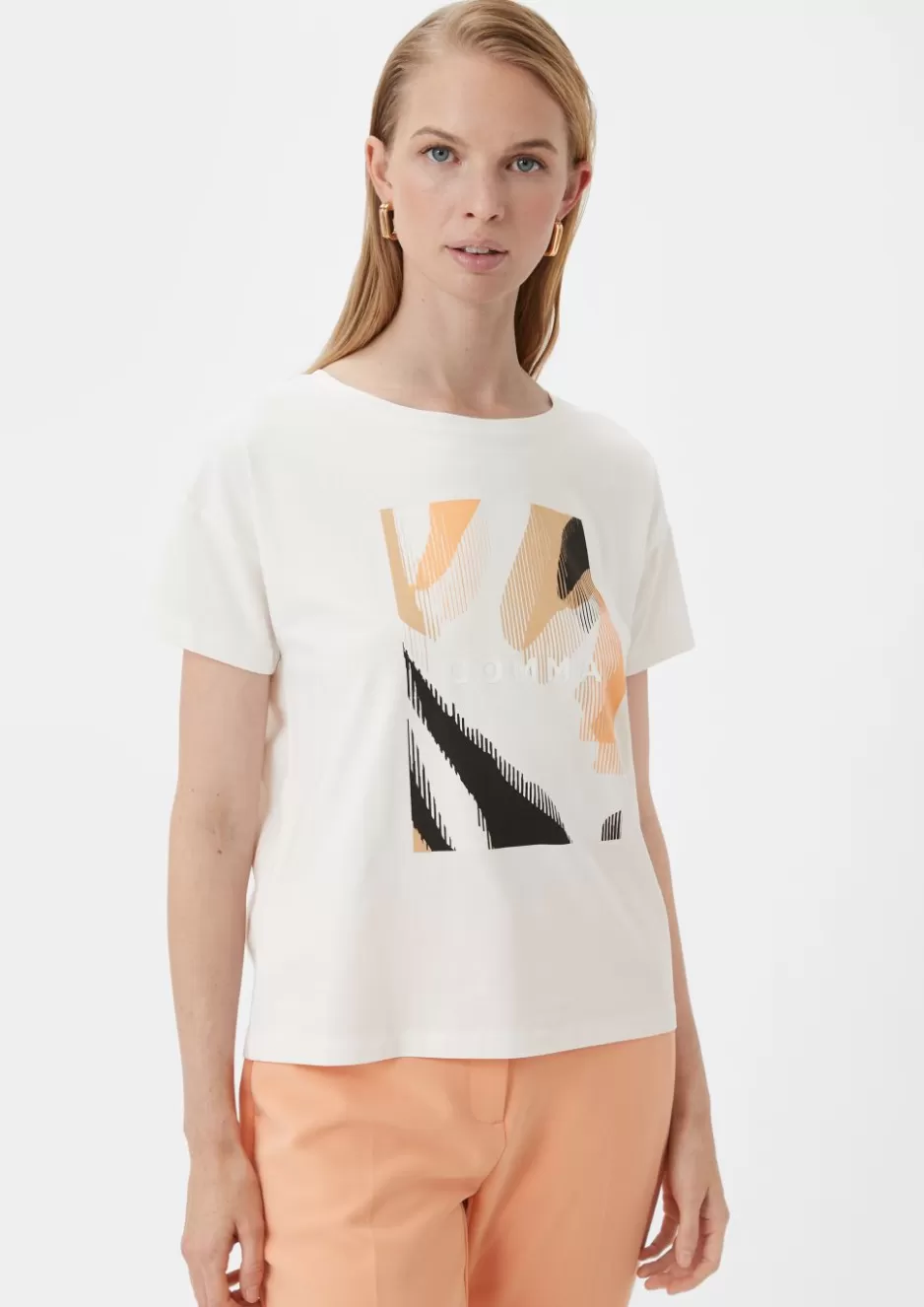 Comma T-Shirt mit Front-Print< Shirts & Tops