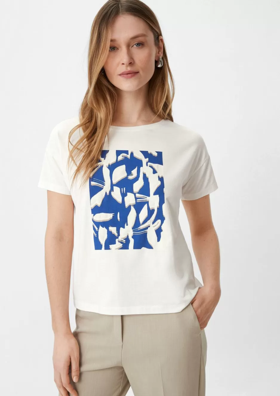 Comma T-Shirt mit Front-Print< Shirts & Tops