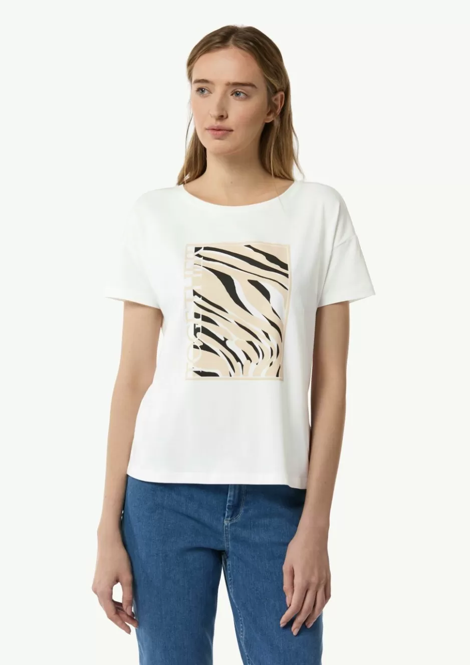 Comma T-Shirt mit Frontprint< Nachhaltige Styles | Shirts & Tops