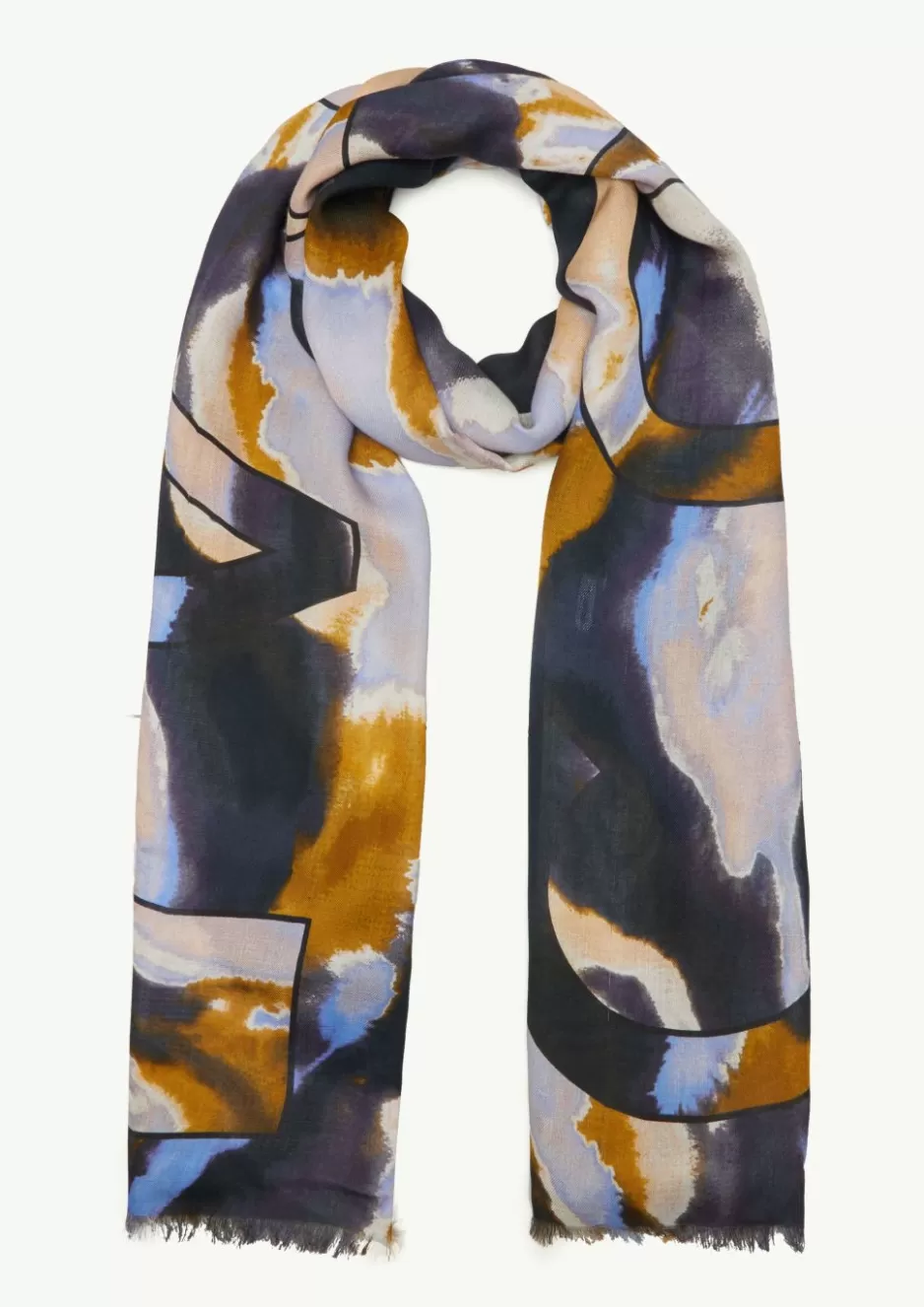 Comma Weicher Schal mit Print< Nachhaltige Styles | Accessoires